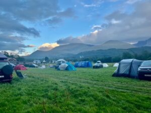 Campsite near Ben Nevis